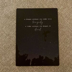 Fourth Wing Rebecca Yarros Magnet
